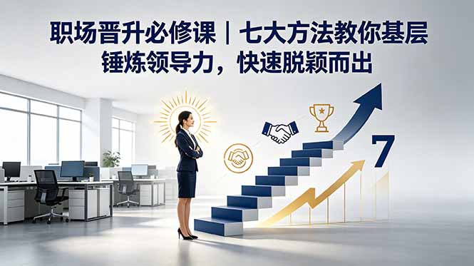 付费文章：职场晋升必修课｜七大方法教你基层锤炼领导力，快速脱颖而出-资源宝库