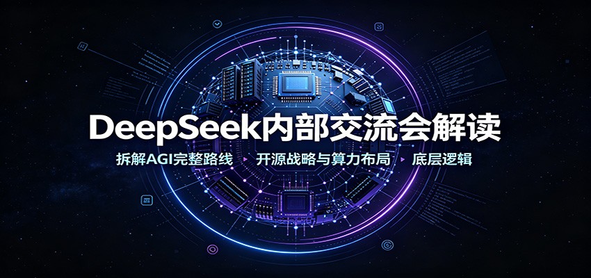 DeepSeek内部交流会解读：拆解AGI完整路线，开源战略与算力布局底层逻辑-资源宝库