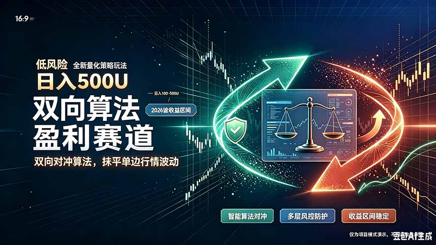 算法对冲/EA量化，日入500刀，躺着赚钱！你把它当做“自动提款机”，它把你就爆了-资源宝库