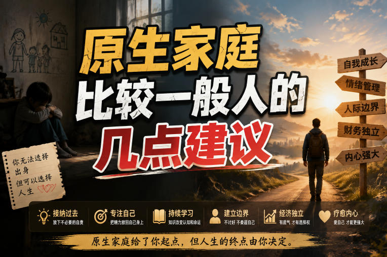 付费文章：给原生家庭比较一般人的几点建议-资源宝库