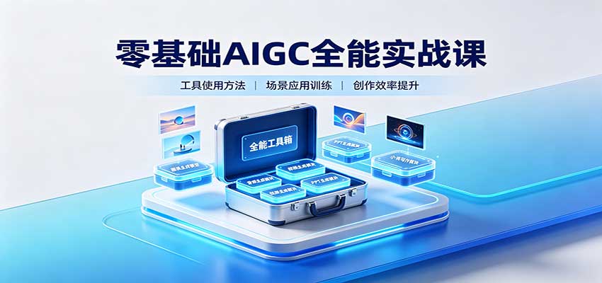 零基础AIGC全能实战课：覆盖绘画、影音、PPT、小说多场景AI创作-资源宝库