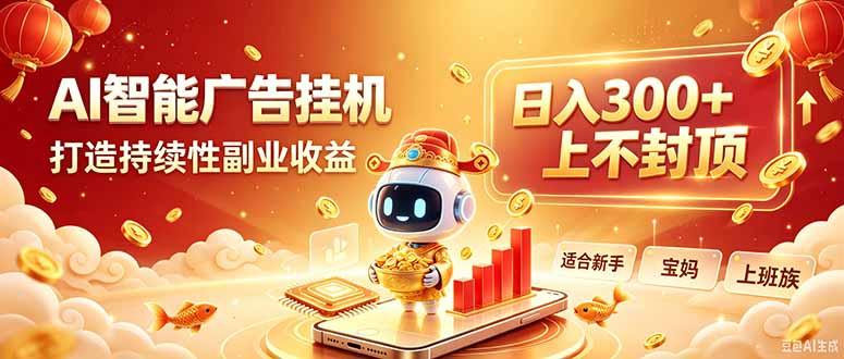 告别手动干活！AI自动化，解锁线上被动收益-资源宝库