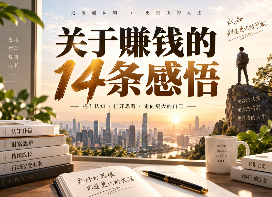 付费文章：关于賺钱的14条感悟-资源宝库