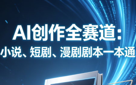 AI创作全赛道：小说、短剧、漫剧剧本一本通(更新)-资源宝库