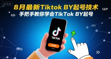 8月最新Tiktok搬运起号技术，手把手教你学会TikTok搬运起号-资源宝库