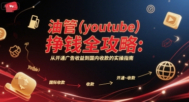 油管(youtube)挣钱全攻略：从开通广告收益到国内收款的实操指南(更新)-资源宝库