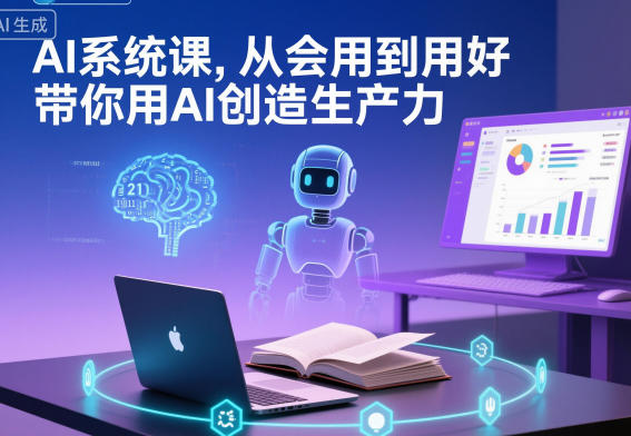 AI系统课，从会用到用好，带你用AI创造生产力-资源宝库