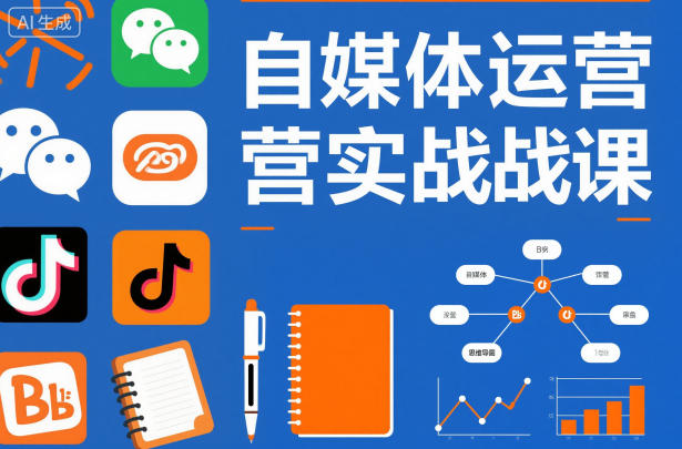 自媒体运营实战课，掌握一套系统的自媒体运营底层方法论，成为优秀的内容创作者-资源宝库
