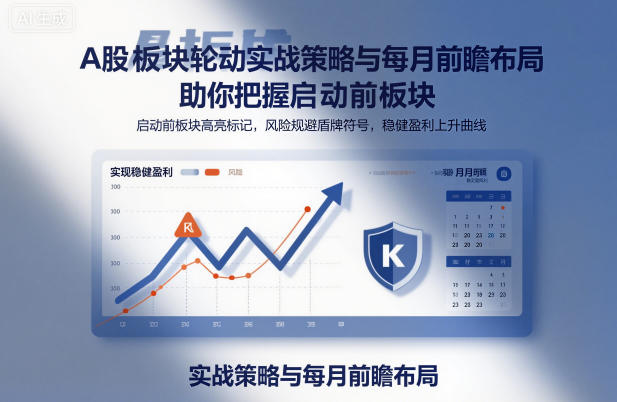 A股板块轮动实战策略与每月前瞻布局，助你把握启动前板块，规避风险，实现稳健盈利-资源宝库