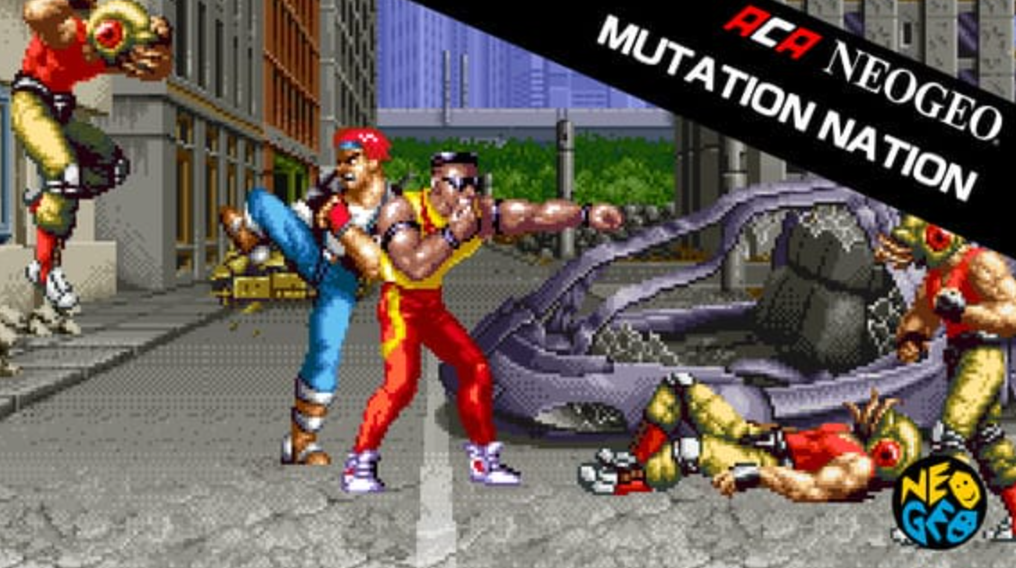 《街机：异变之路 ACA NEOGEO MUTATION NATION》Switch英日文版NSP下载-资源宝库