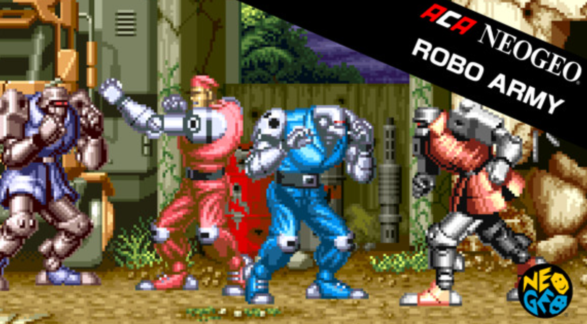 《街机：机甲神兵 ACA NEOGEO ROBO ARMY》Switch英日文版NSP下载-资源宝库