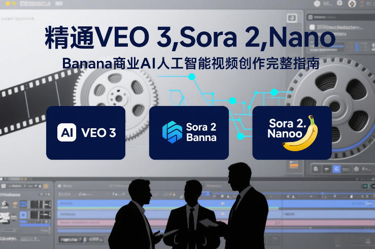 精通VEO 3，Sora 2，Nano Banana商业AI人工智能视频创作完整指南-资源宝库