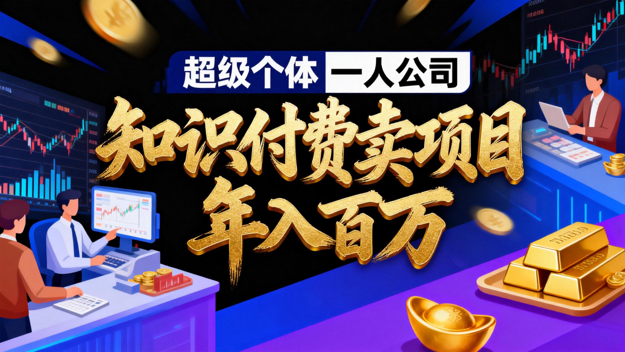 2026年“超级个体一人公司”私域卖项目年入百万，个人IP-精准引流-项目包装-转化成交-资源宝库