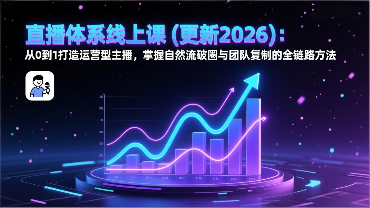 直播体系线上课(更新2026-资源宝库