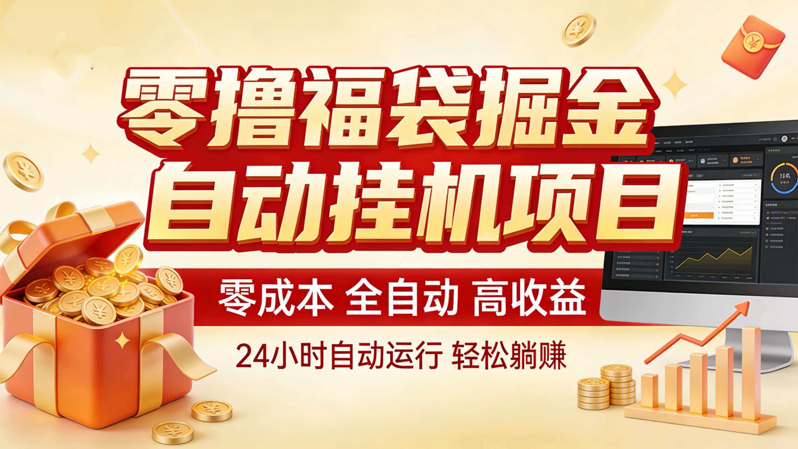 图片[1]-零撸福袋掘金！全自动挂机躺赚，新手也能上手-资源宝库