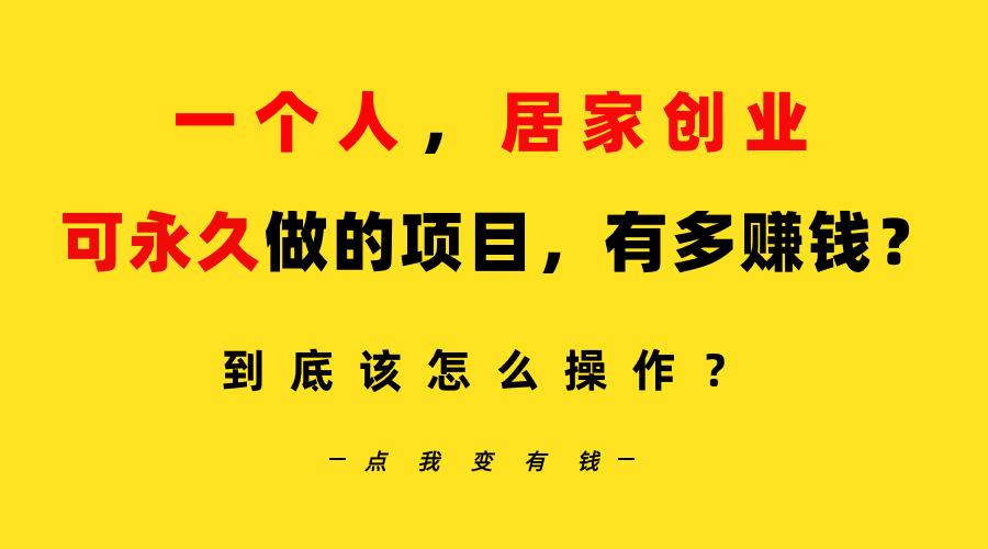 一个人，居家创业：B站每天10分钟，单账号日引创业粉100+，月稳定变现5W…-资源宝库
