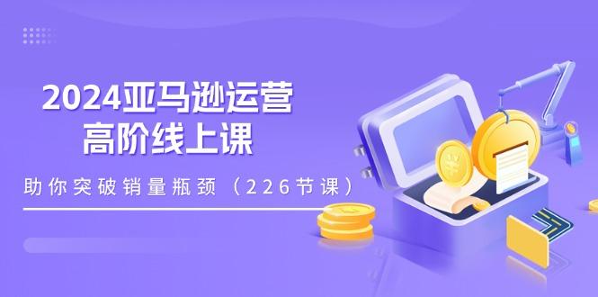 2024亚马逊运营-高阶线上课，助你突破销量瓶颈(228节课-资源宝库