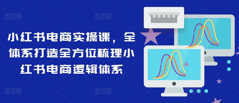 小红书电商实操课，全体系打造全方位梳理小红书电商逻辑体系-资源宝库