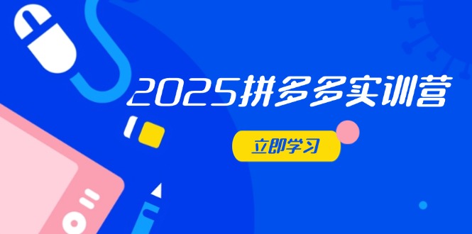 2025拼多多实训营：深度剖析运营关键，助力电商人快速提升-资源宝库