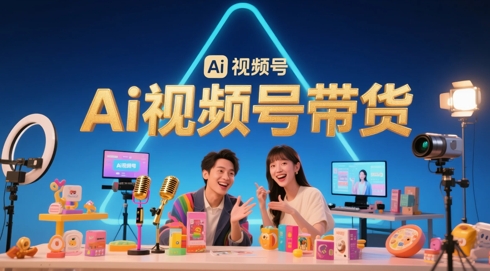 风口已至!AI视频号带货轻松月入过1W,99%的普通人却卡在内容制作门槛