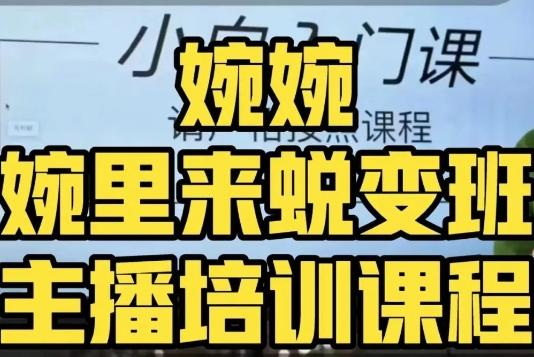 婉婉·婉里来蜕变班（主播课）全方位理解底层逻辑并灵活运用-资源宝库