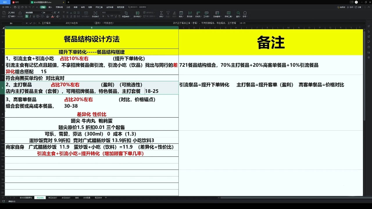 老黄·外卖运营高阶课-资源宝库